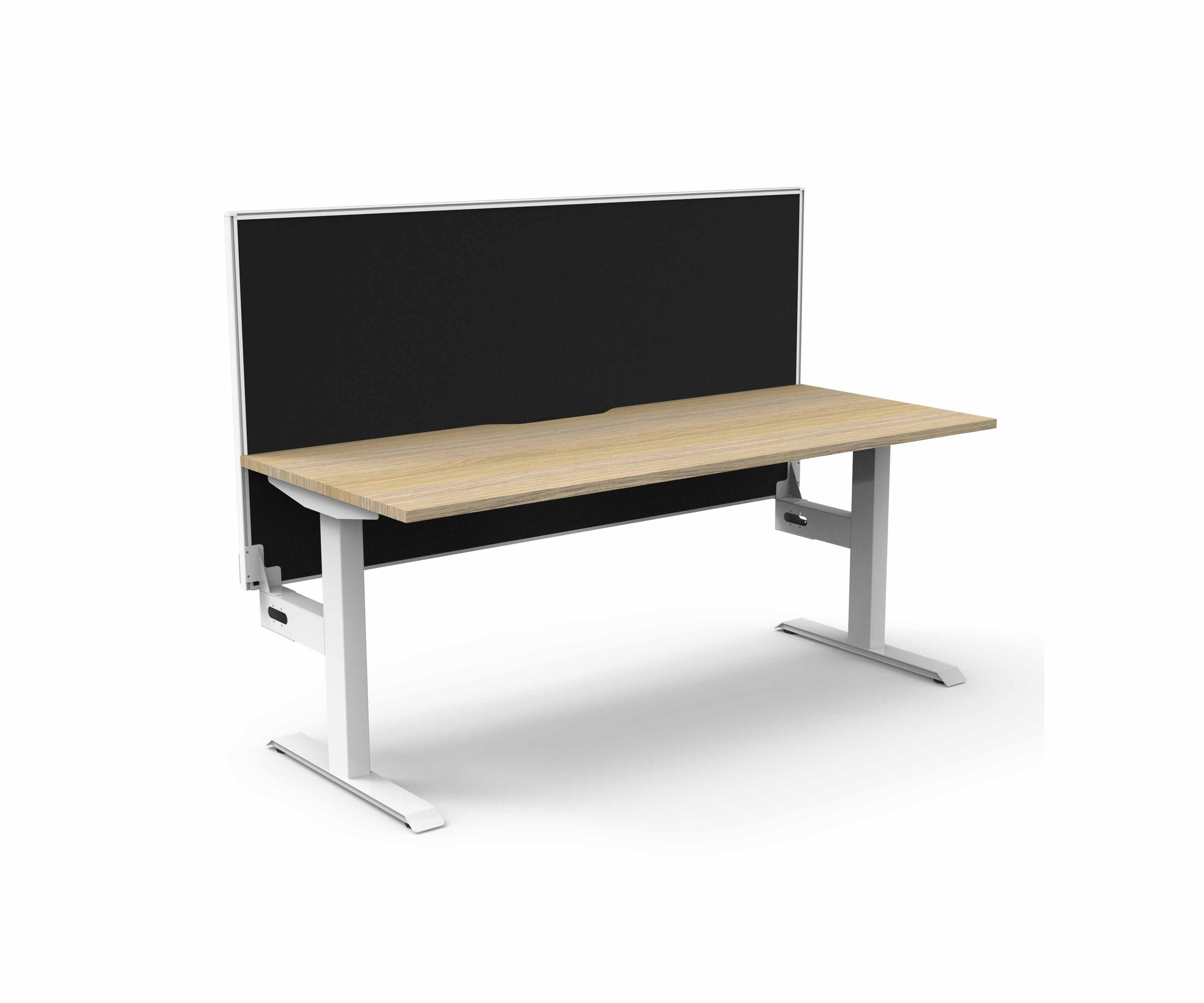 Boost Static Single Sided Workstation 1800x750 - with Screen